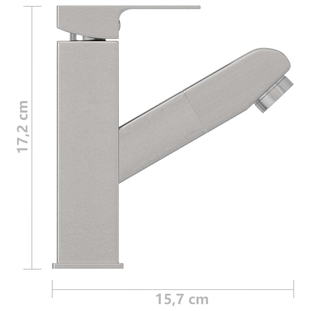 Bathroom Basin Faucet with Pull-out Function