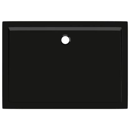 Black Rectangular ABS Shower Base Tray - Bend