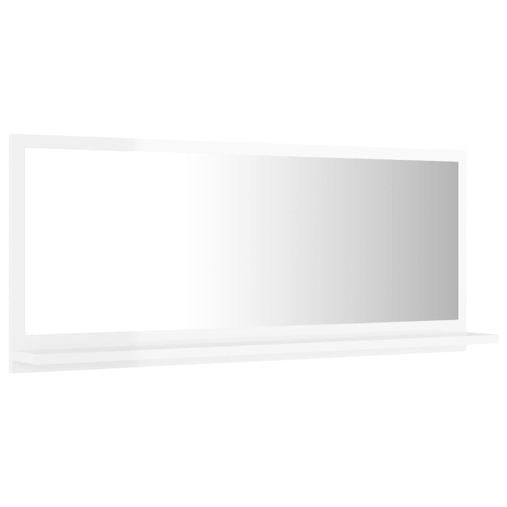 Bathroom Mirror Engineered Wood in Various Colors and Sizes