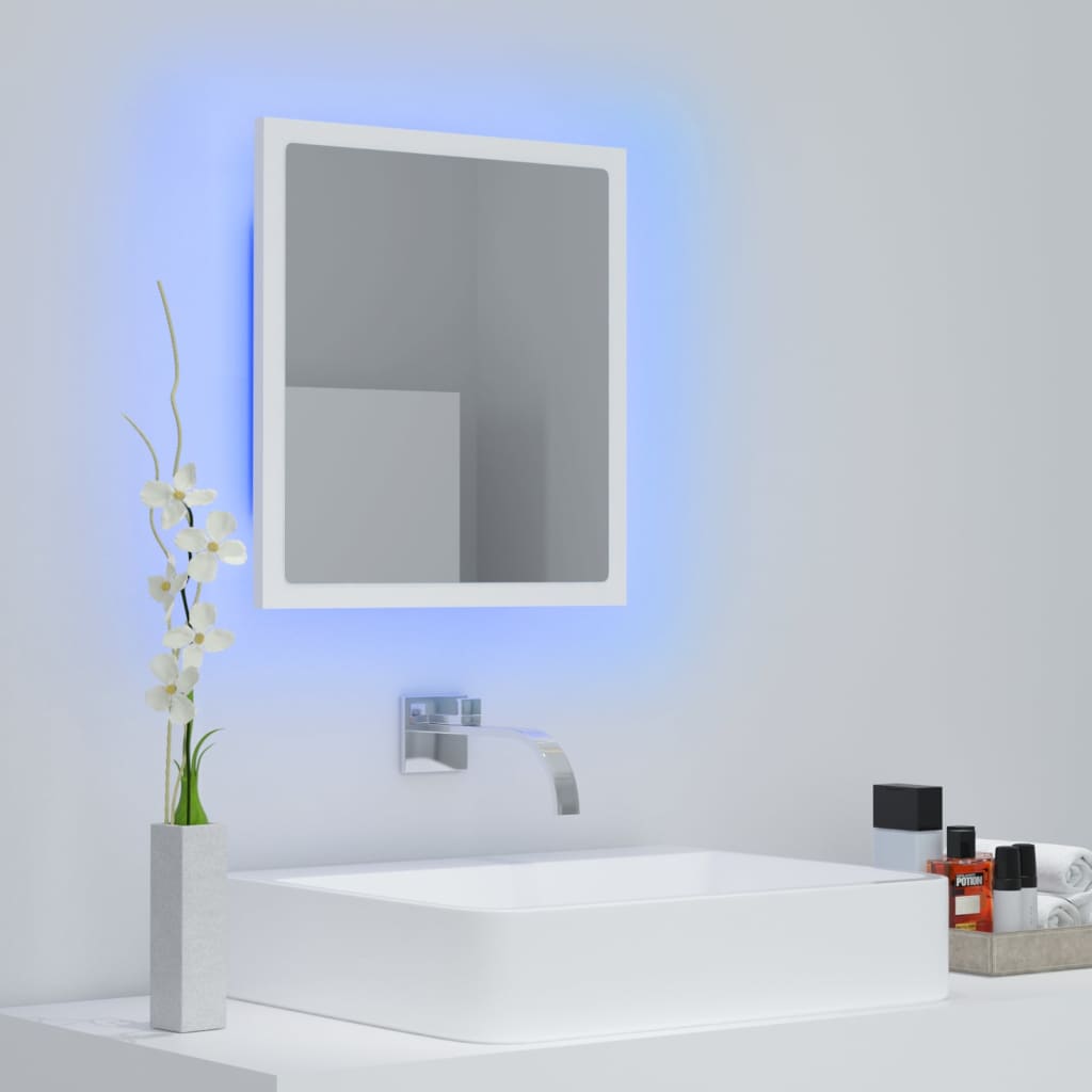 LED Bathroom Mirror - Acrylic, Various Sizes and Finishes Available