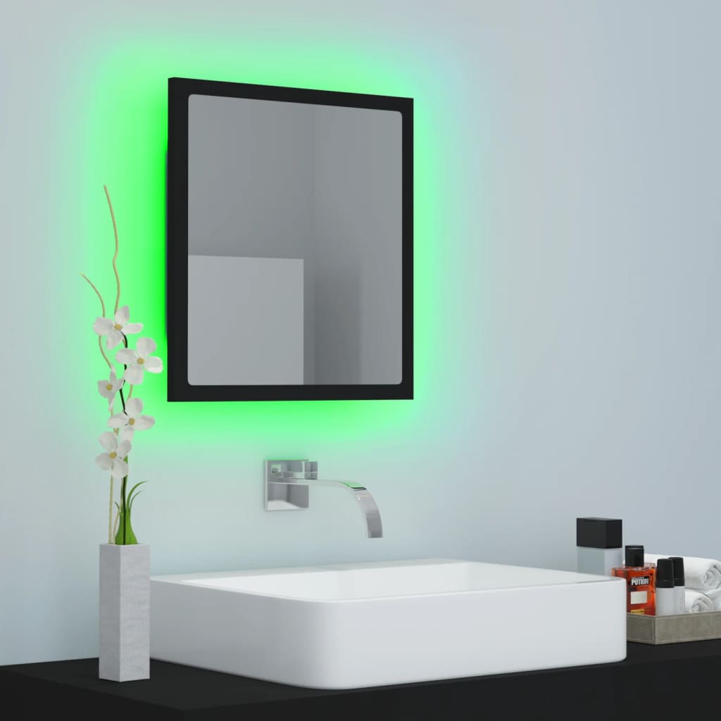 LED Bathroom Mirror - Acrylic, Various Sizes and Finishes Available