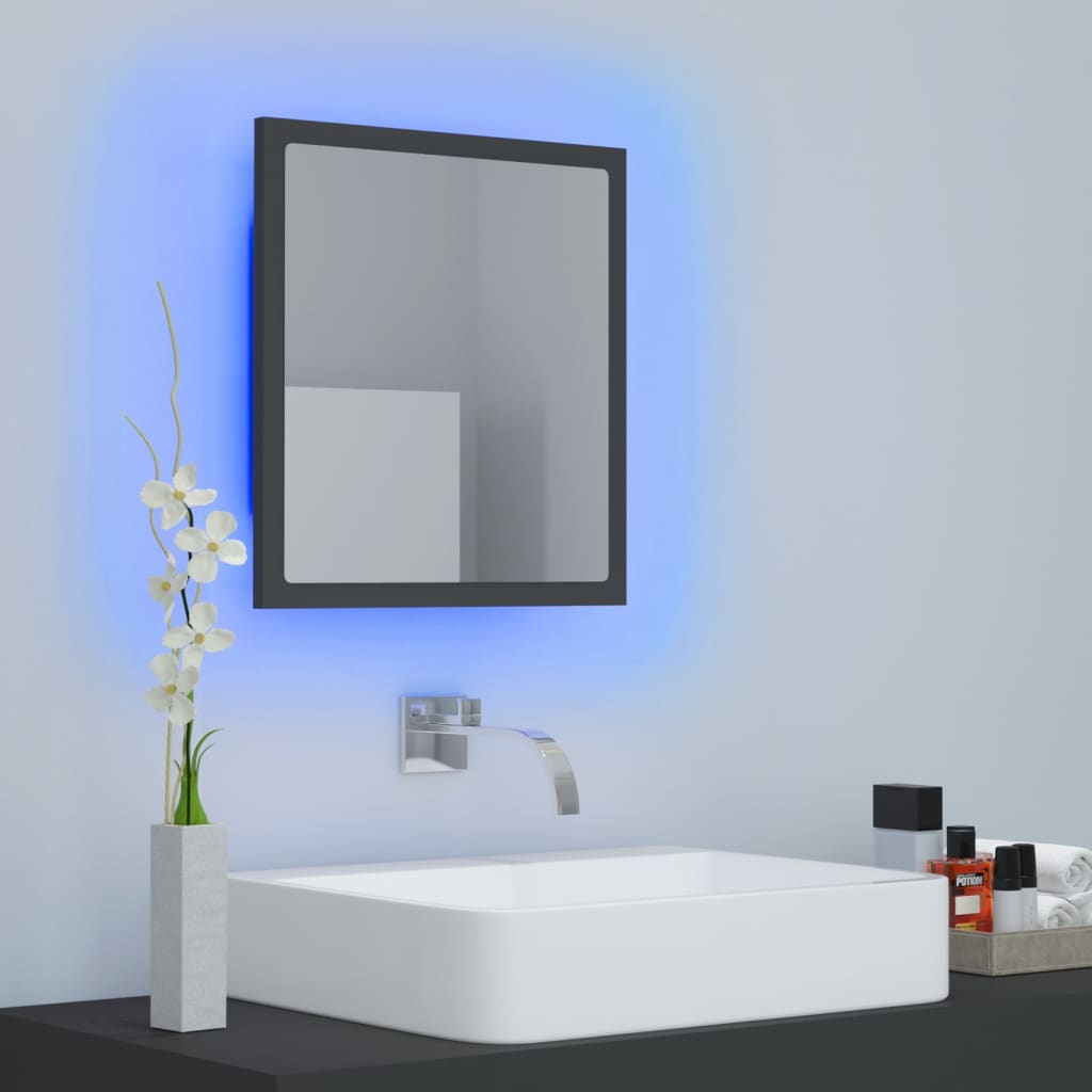 LED Bathroom Mirror - Acrylic, Various Sizes and Finishes Available