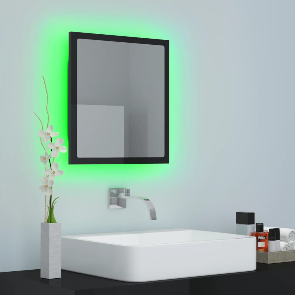 LED Bathroom Mirror - Acrylic, Various Sizes and Finishes Available