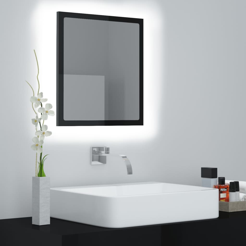 LED Bathroom Mirror - Acrylic, Various Sizes and Finishes Available