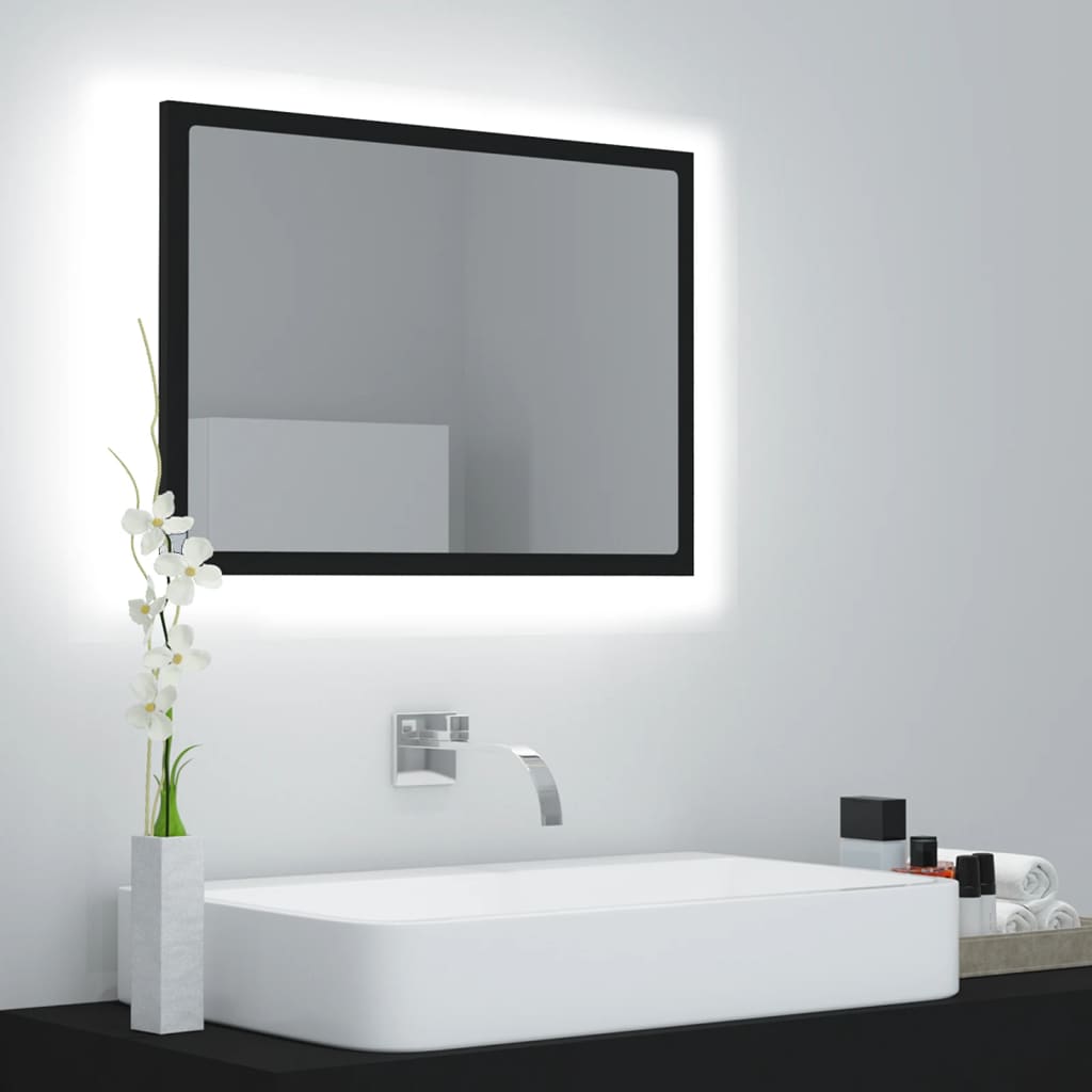 LED Bathroom Mirror - Acrylic, Various Sizes and Finishes Available