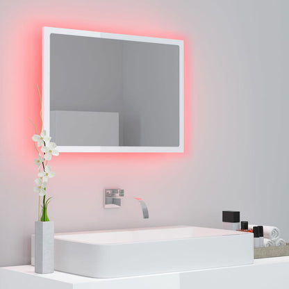 LED Bathroom Mirror - Acrylic, Various Sizes and Finishes Available