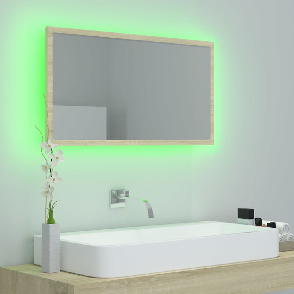 LED Bathroom Mirror - Acrylic, Various Sizes and Finishes Available