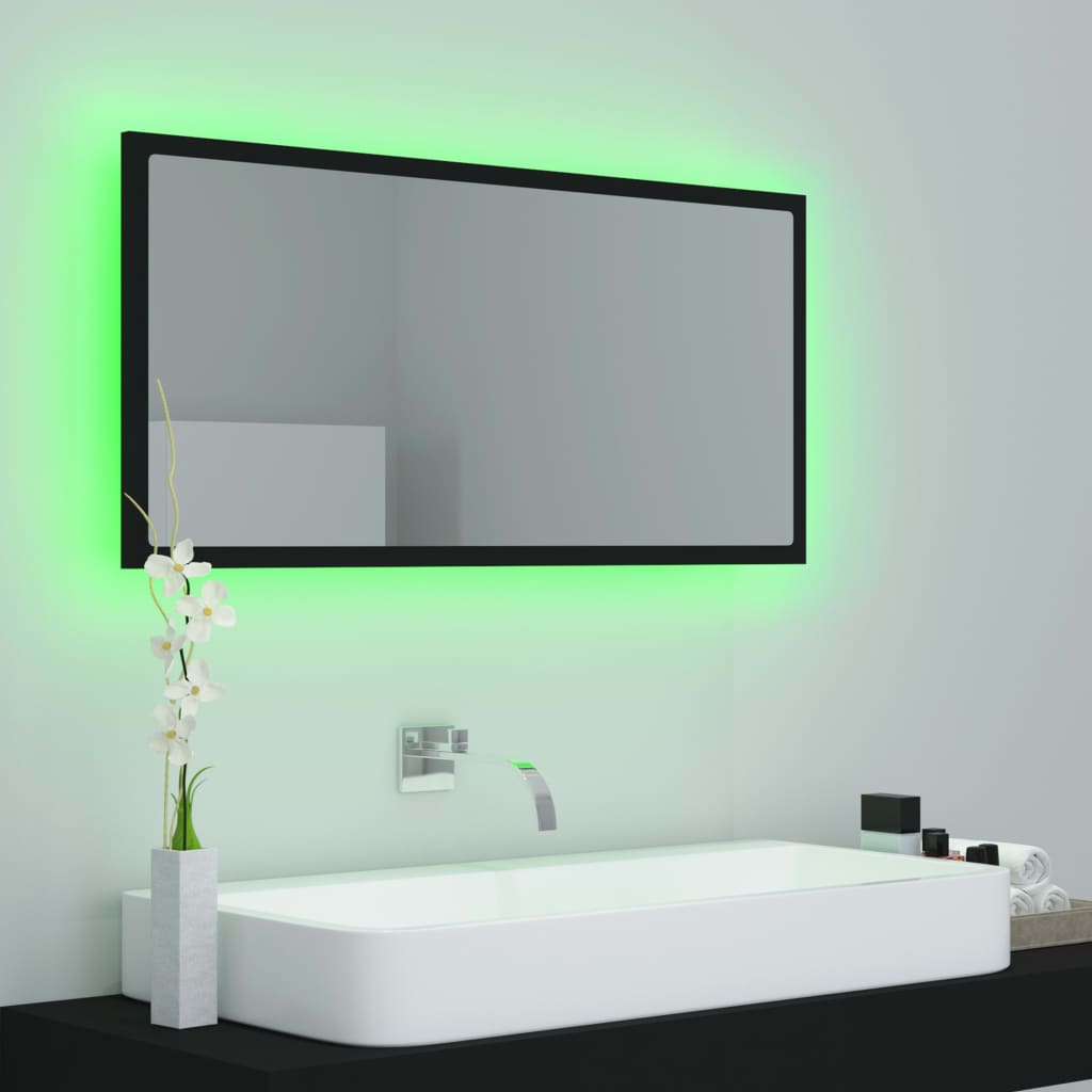 LED Bathroom Mirror - Acrylic, Various Sizes and Finishes Available