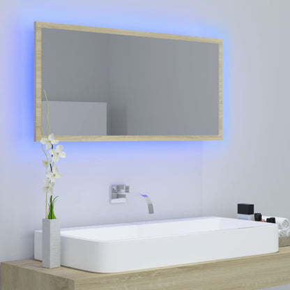 LED Bathroom Mirror - Acrylic, Various Sizes and Finishes Available