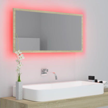 LED Bathroom Mirror - Acrylic, Various Sizes and Finishes Available