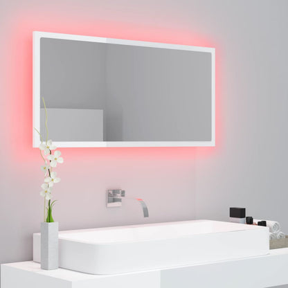 LED Bathroom Mirror - Acrylic, Various Sizes and Finishes Available