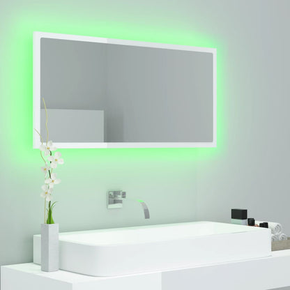 LED Bathroom Mirror - Acrylic, Various Sizes and Finishes Available