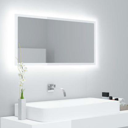 LED Bathroom Mirror - Acrylic, Various Sizes and Finishes Available