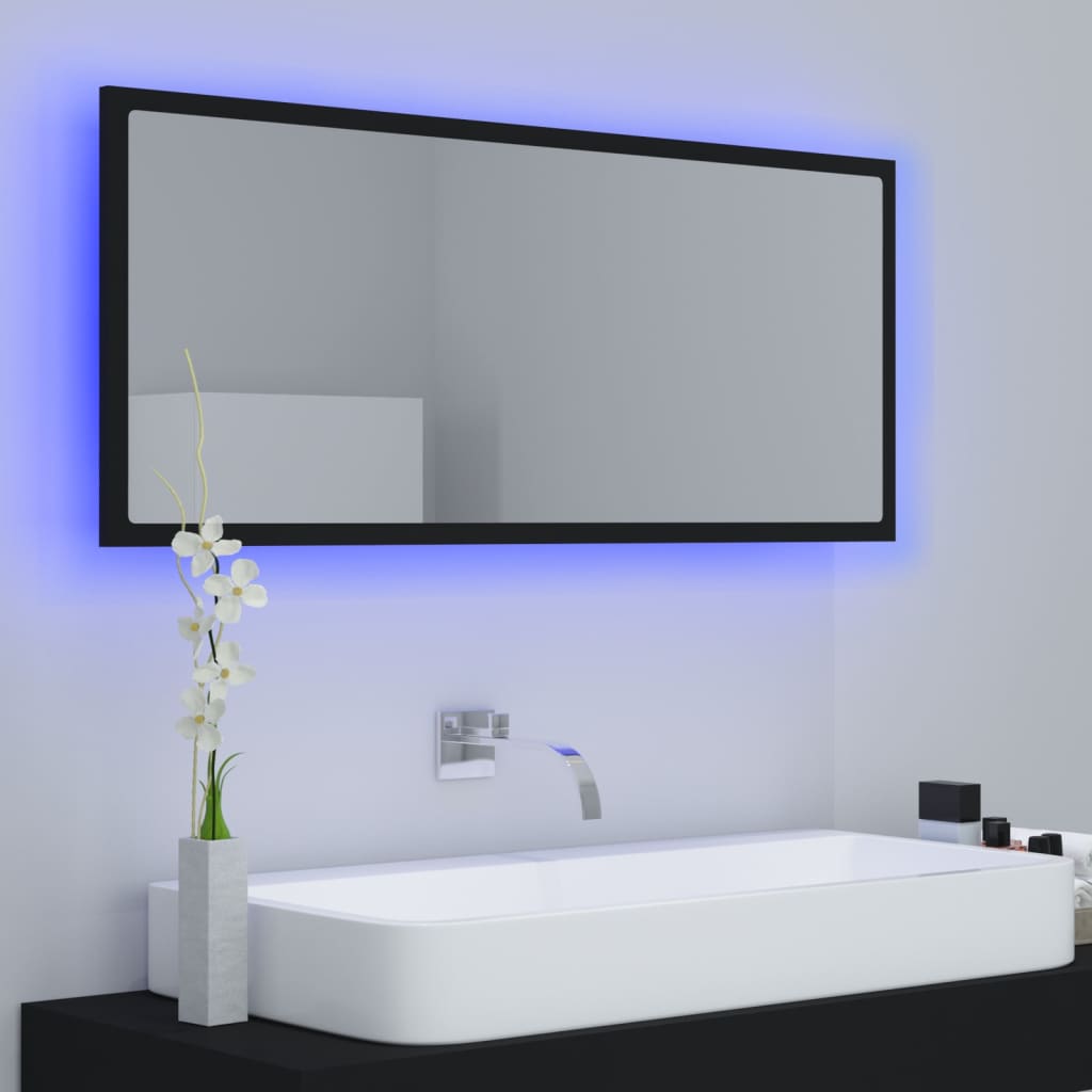 LED Bathroom Mirror - Acrylic, Various Sizes and Finishes Available