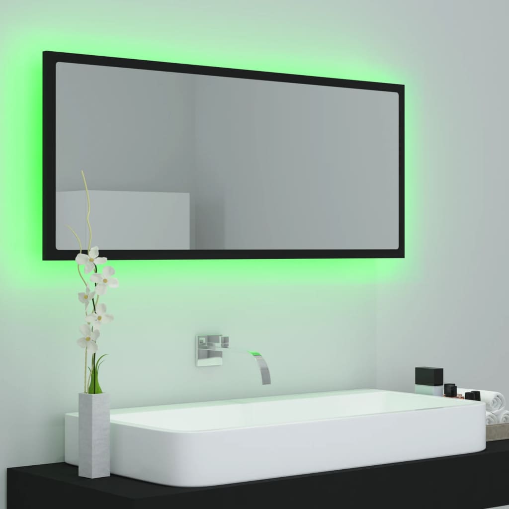 LED Bathroom Mirror - Acrylic, Various Sizes and Finishes Available