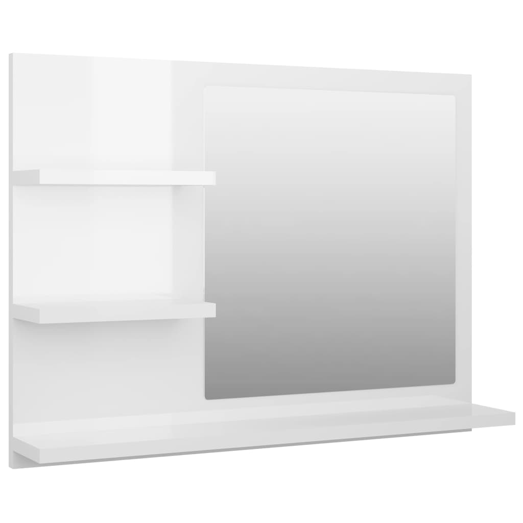 Bathroom Mirror Engineered Wood in Various Colors and Sizes