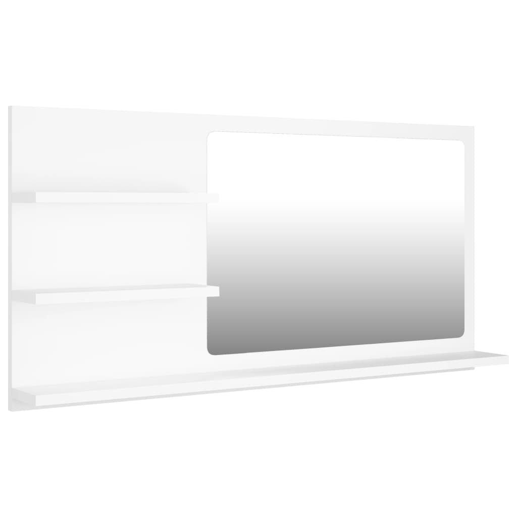 Bathroom Mirror Engineered Wood in Various Colors and Sizes