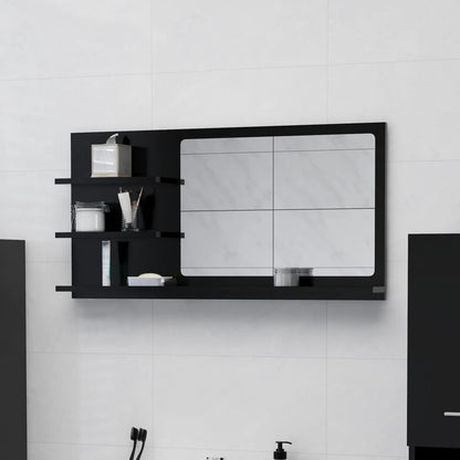 Bathroom Mirror Engineered Wood in Various Colors and Sizes