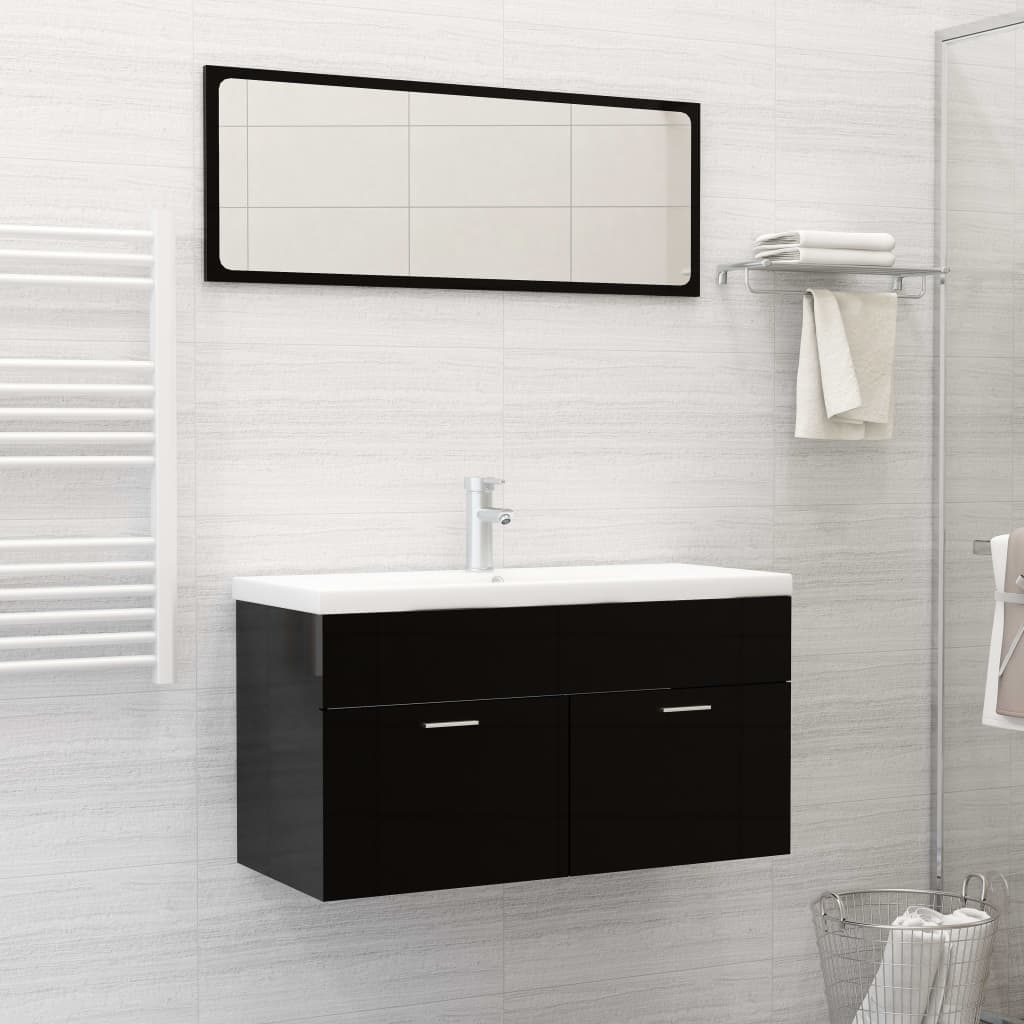 Built-in Basin with Faucet Ceramic White