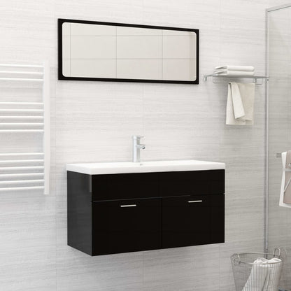 Built-in Basin with Faucet Ceramic White