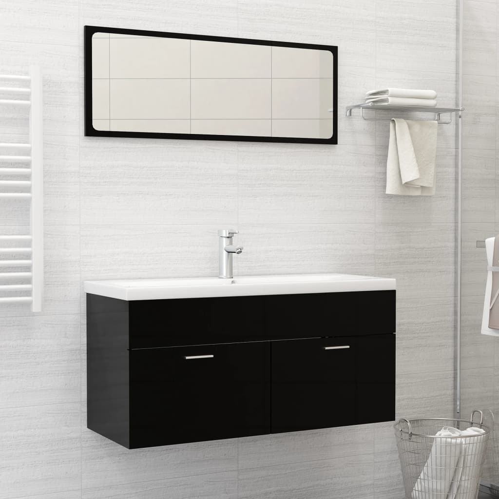 Built-in Basin with Faucet Ceramic White