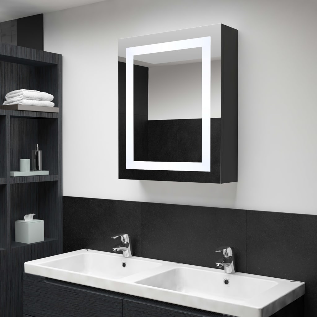 LED Bathroom Mirror Cabinet 50x13x70 cm - Bend