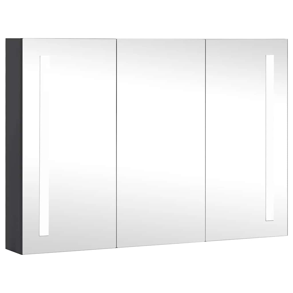 LED Bathroom Mirror Cabinet 89x14x62 cm - Bend