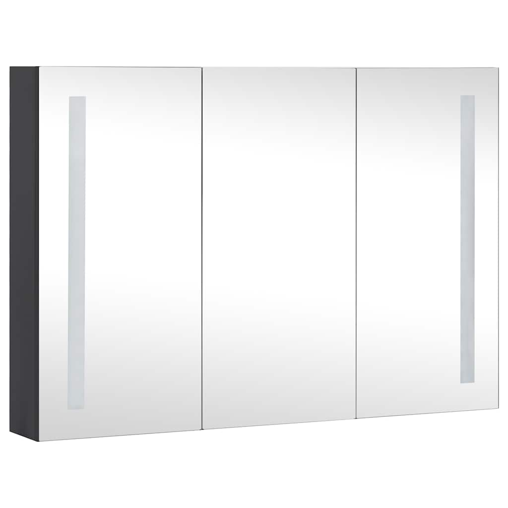 LED Bathroom Mirror Cabinet 89x14x62 cm - Bend