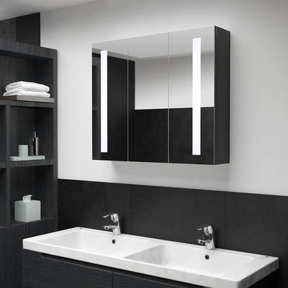 LED Bathroom Mirror Cabinet 89x14x62 cm - Bend