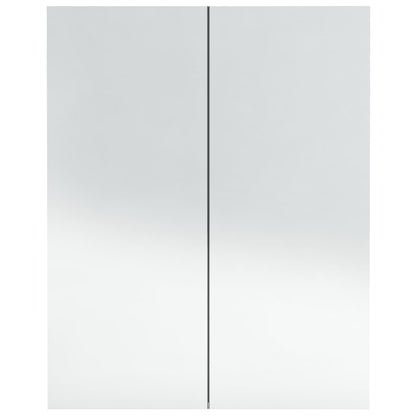 Bathroom Mirror Cabinet 60x15x75 cm MDF Anthracite - Bend