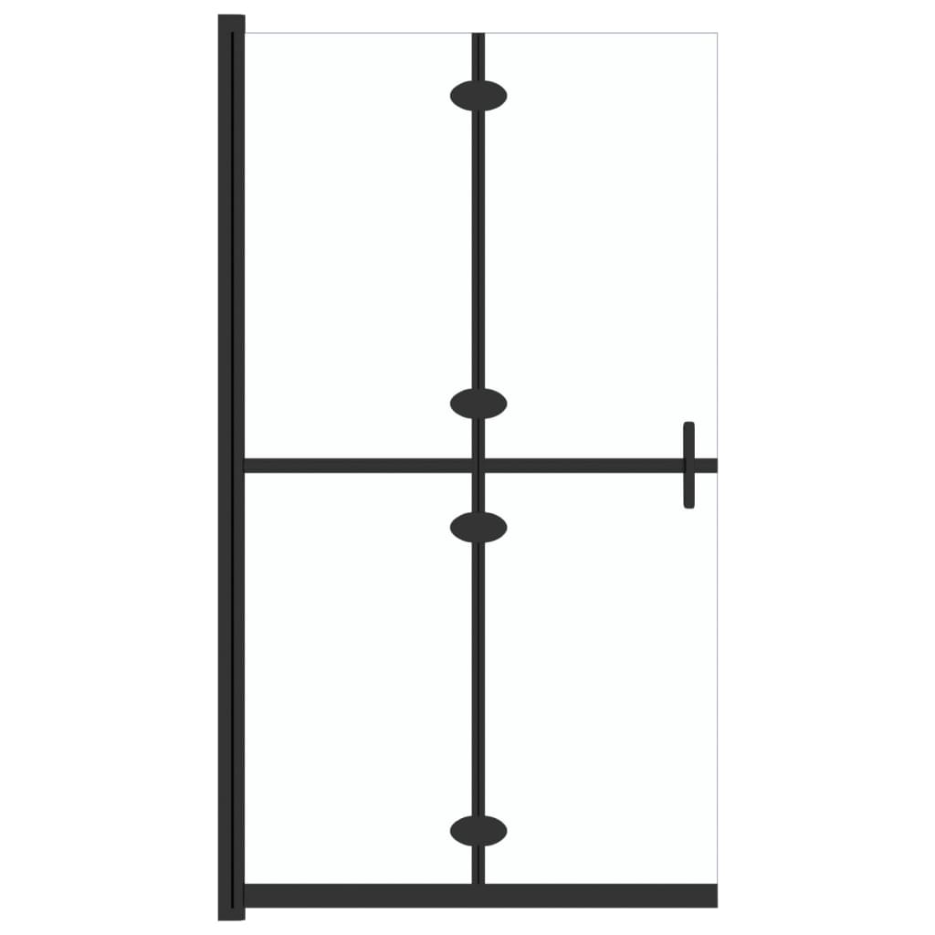 Foldable Walk-in Shower Wall Transparent ESG Glass 70x190 cm - Bend