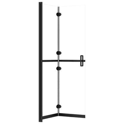 Foldable Walk-in Shower Wall Transparent ESG Glass 70x190 cm - Bend