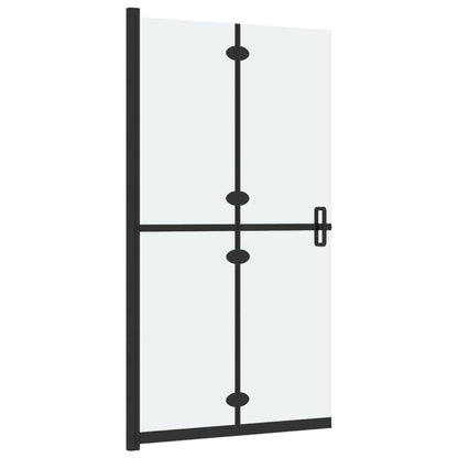 Foldable Walk-in Shower Wall Frosted ESG Glass 70x190 cm - Bend