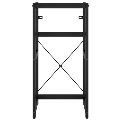 Bathroom Washbasin Frame Black 40x38x83 cm Iron - Bend