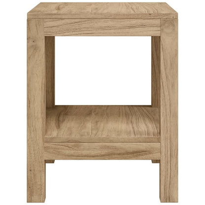 Bathroom Side Table 45x35x45 cm Solid Wood Teak - Bend