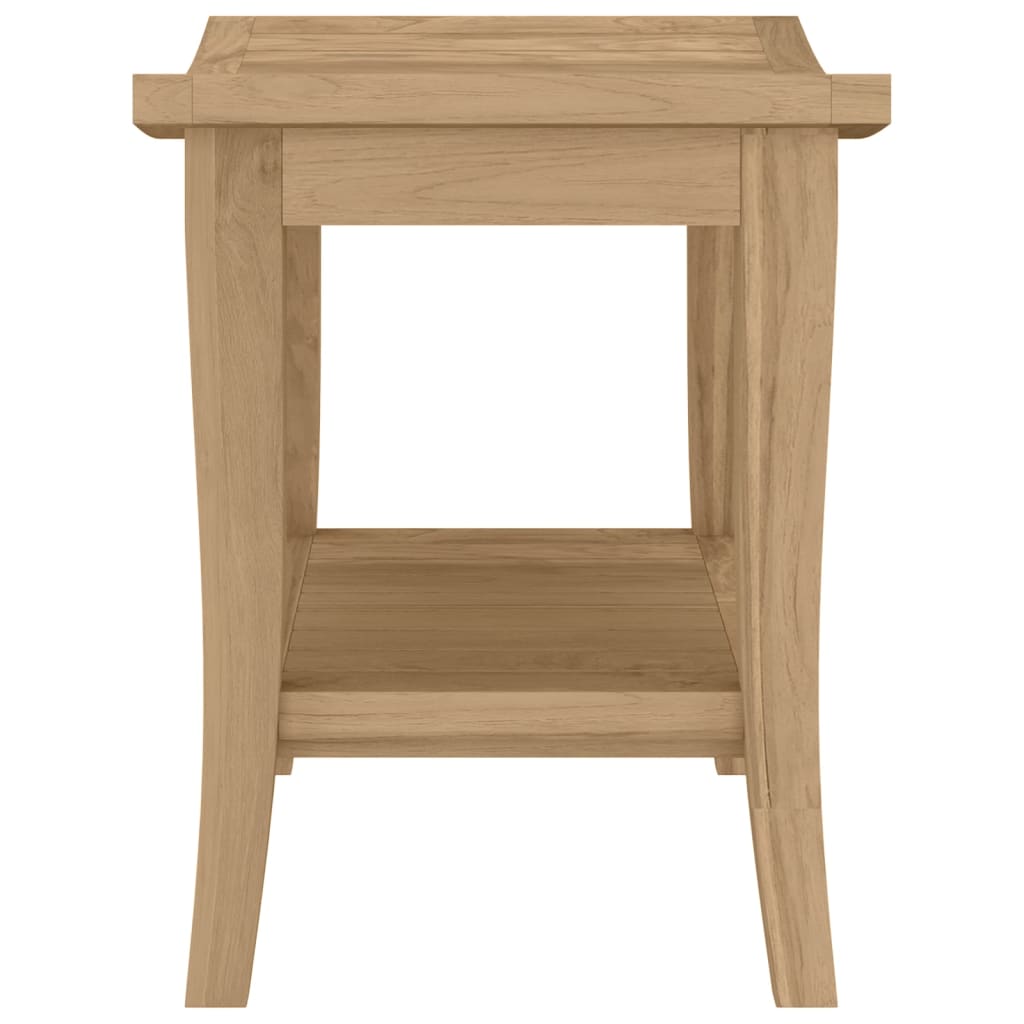 Bathroom Side Table 50x35x45 cm Solid Wood Teak - Bend