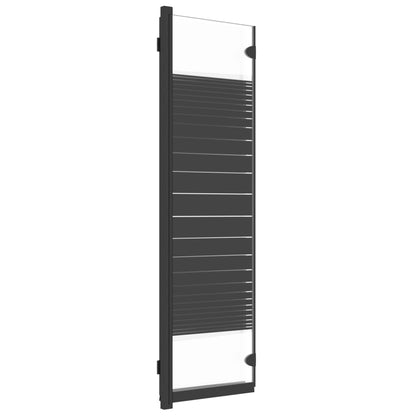 Foldable Shower Enclosure 3 Panels 130x130 cm ESG Black - Bend