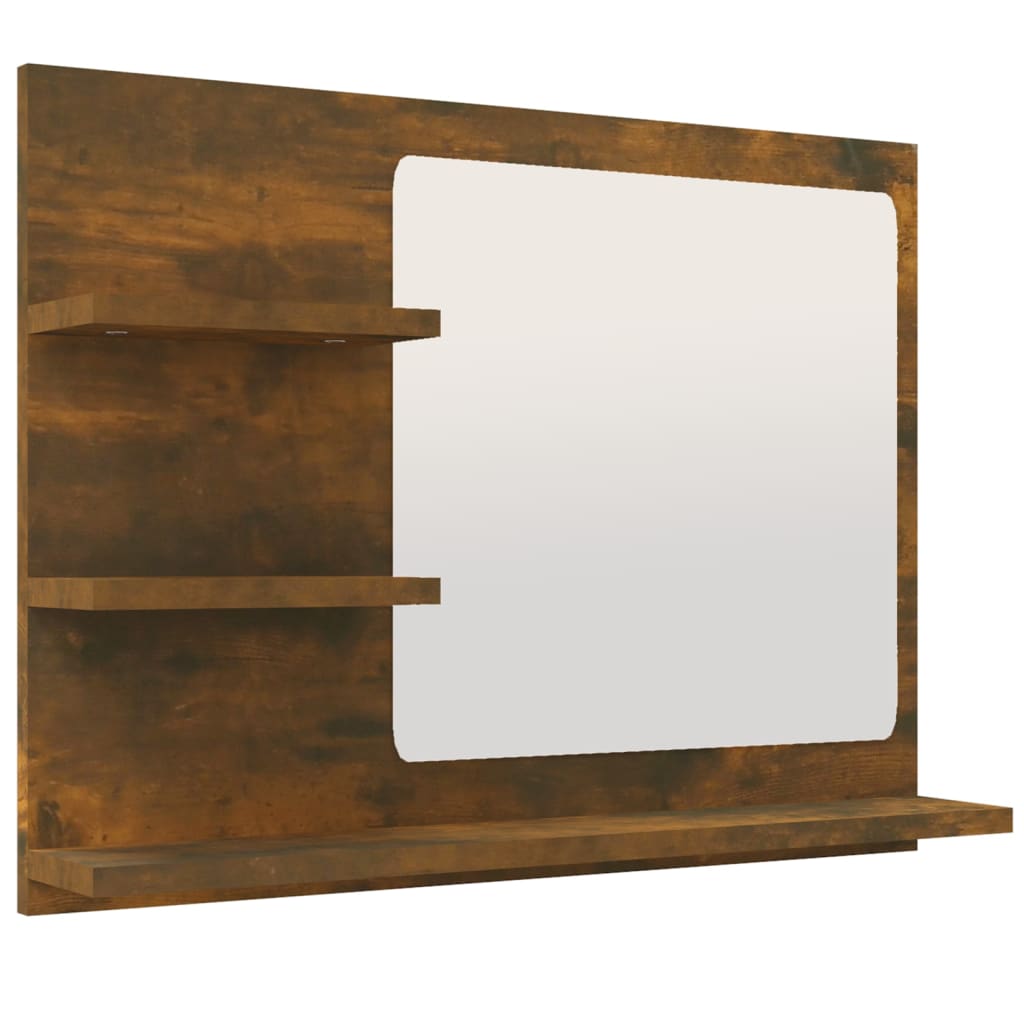 Bathroom Mirror Engineered Wood in Various Colors and Sizes