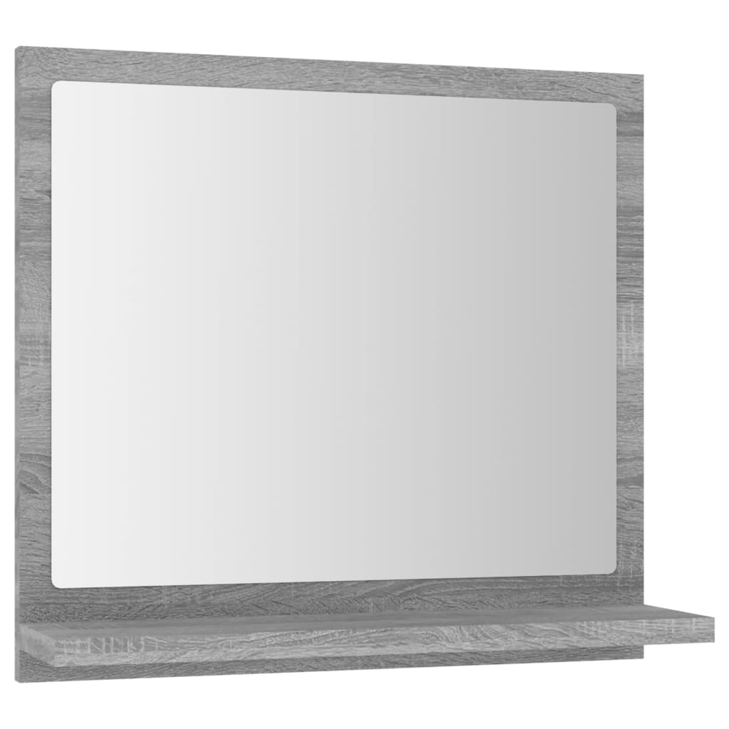 Bathroom Mirror Engineered Wood in Various Colors and Sizes