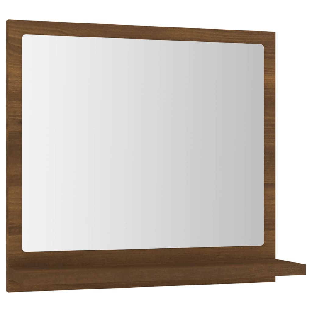 Bathroom Mirror Engineered Wood in Various Colors and Sizes