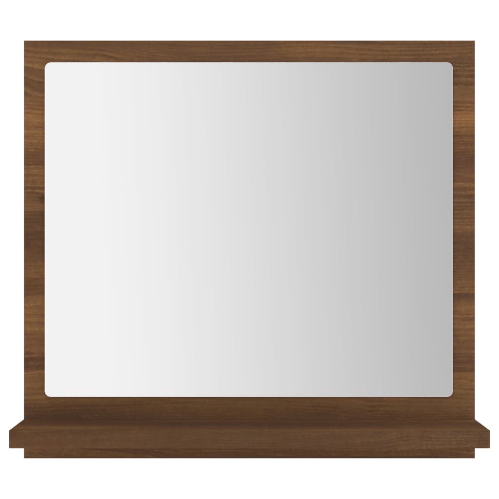 Bathroom Mirror Engineered Wood in Various Colors and Sizes