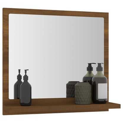 Bathroom Mirror Engineered Wood in Various Colors and Sizes