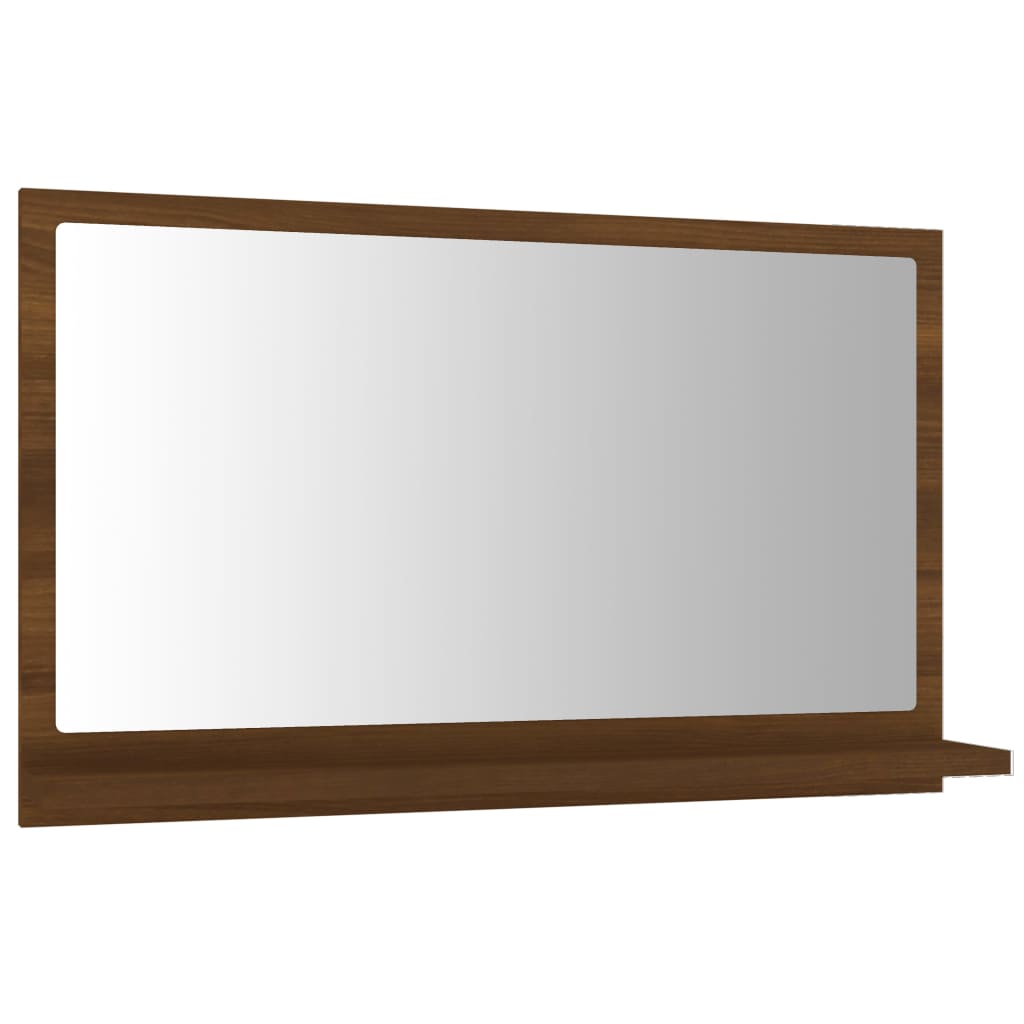 Bathroom Mirror Engineered Wood in Various Colors and Sizes