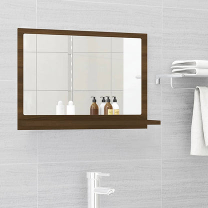 Bathroom Mirror Engineered Wood in Various Colors and Sizes