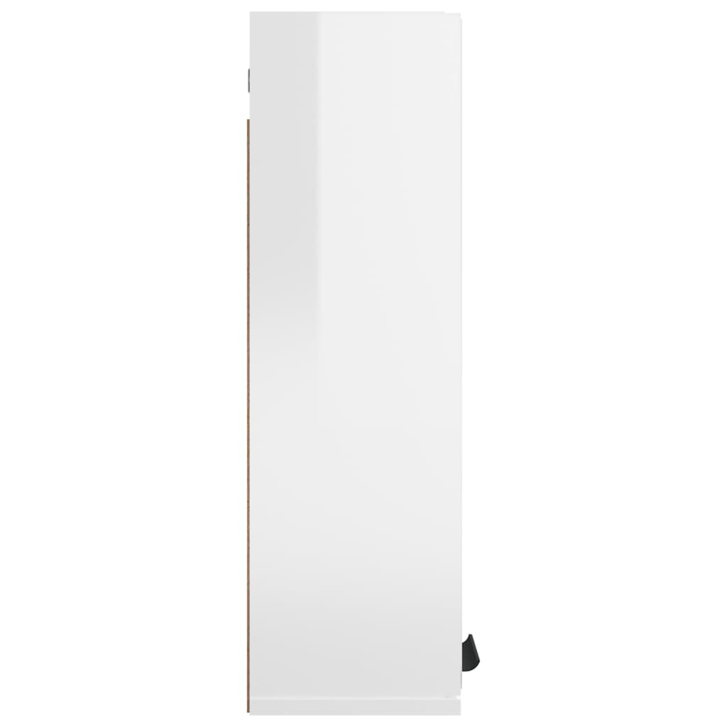 Bathroom Mirror Cabinet High Gloss White 64x20x67 cm - Bend