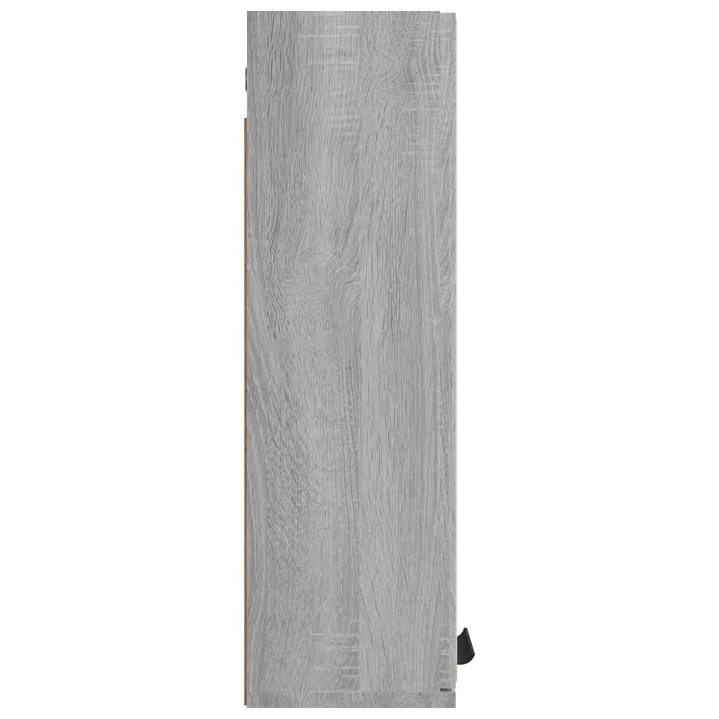 Bathroom Mirror Cabinet Grey Sonoma 64x20x67 cm