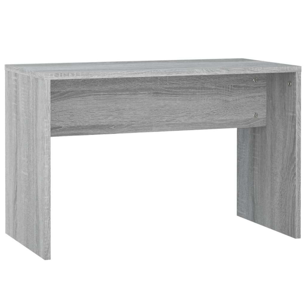 Dressing Table Set with LED Grey Sonoma Engineered Wood - Bend