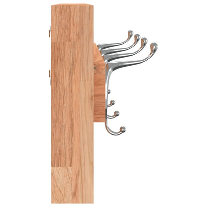 Wall Hanger 42x8.5x14 cm Solid Wood Walnut - Bend