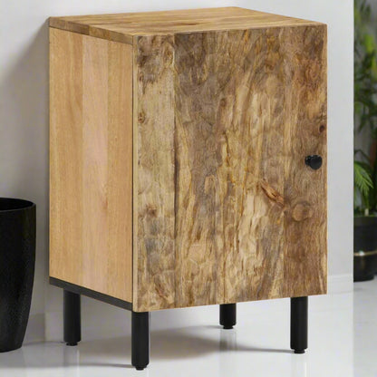 Mango Wood Bathroom Storage Cabinet