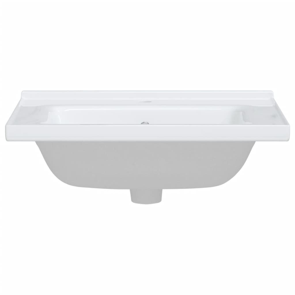 Bathroom Sink White 61x48x19.5 cm Rectangular Ceramic